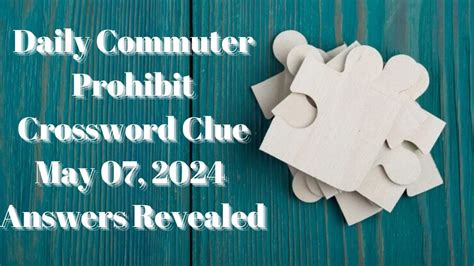 prohibit dan word|Prohibit Crossword Clue Answers .